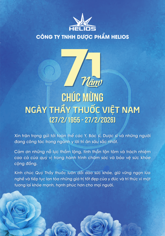 CHÚC MỪNG KỶ NIỆM 71 NĂM NGÀY THẦY THUỐC VIỆT NAM (27/2/1955 - 27/2/2026)