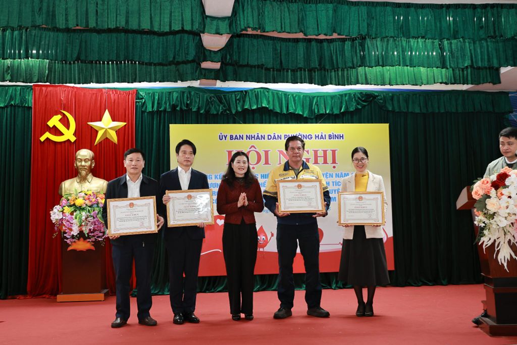 NS2PC nhận Giấy khen vì có thành tích trong phòng, chống thiên tai