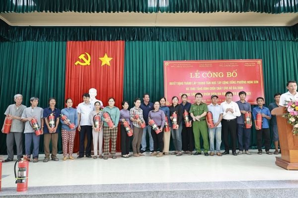 Nghi Sơn – Thanh Hóa: “Every Household and Business Is a Firefighting Soldier”