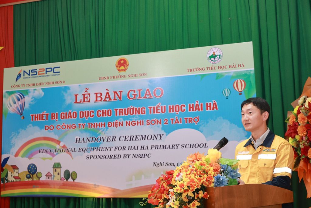 NS2PC Executive Vice President: Hai Ha Primary School Makes Practical Use of NS2PC’s Small but Meaningful Donation