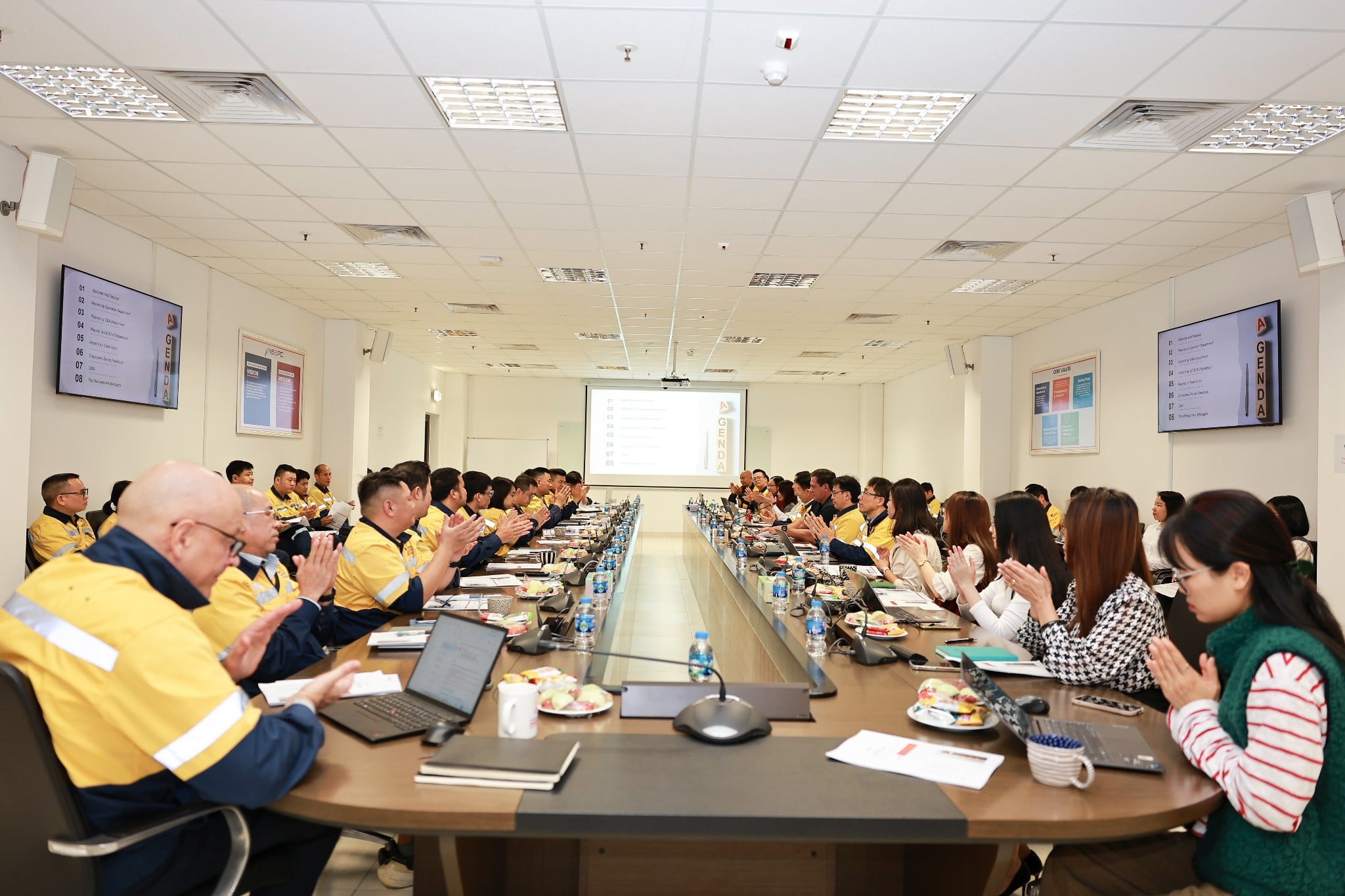 NS2PC Management Holds Dialogue with Employees