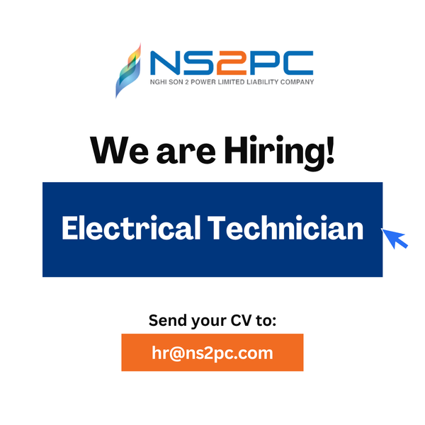 [JOB OPENING] ELECTRICAL TECHNICIAN