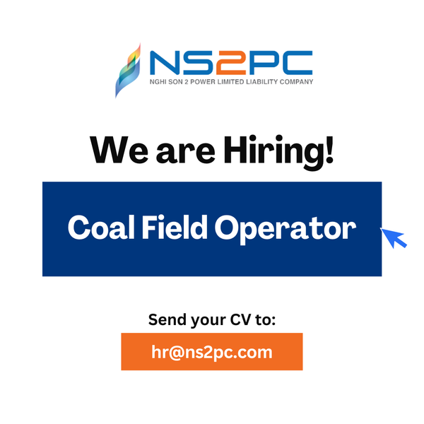 [JOB OPENING] COAL FIELD OPERATOR