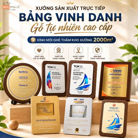 Cúp thể thao theo yêu cầu