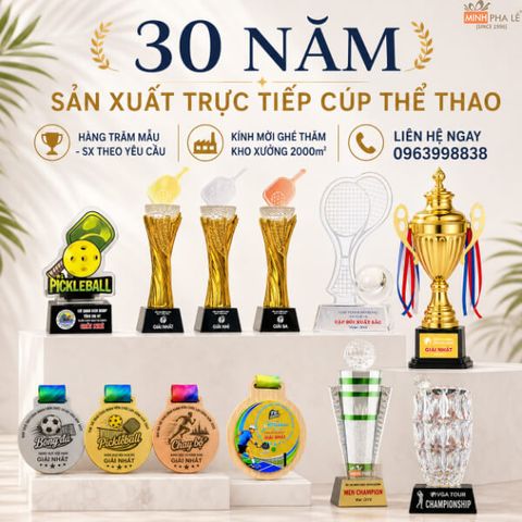 Cúp thể thao cao cấp