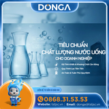 TIÊU CHUẨN CHẤT LƯỢNG NƯỚC UỐNG CHO DOANH NGHIỆP