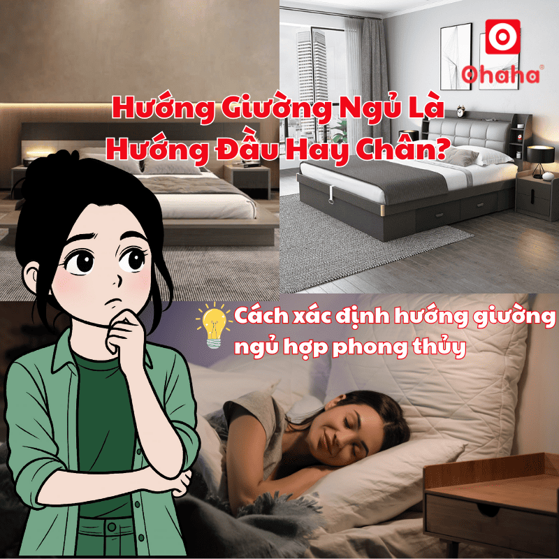 Hướng Giường Ngủ Là Hướng Đầu Hay Chân? Cách Xác Định Hướng Giường Ngủ Hợp Phong Thủy