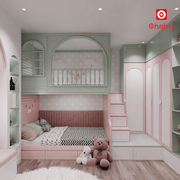 Giường tầng thông minh hiện đại OHAHA - GTTM072&nbsp;xu hướng 2026