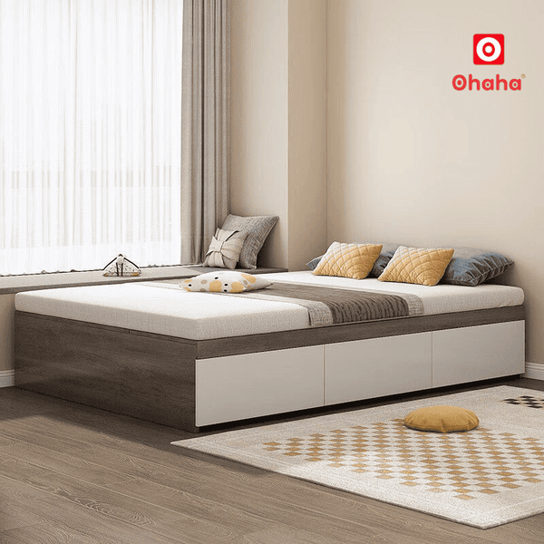 Giường ngủ hiện đại OHAHA - GC064 tinh tế, nhỏ gọn