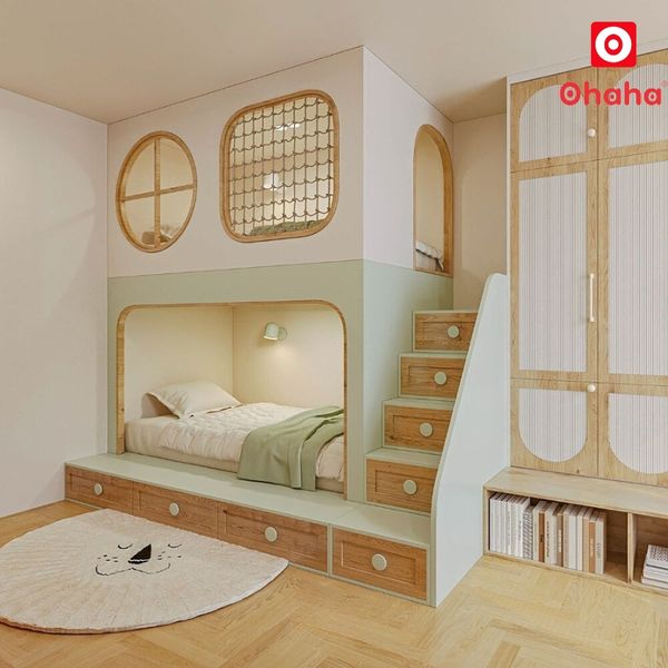 Giường tầng cao cấp hiện đại OHAHA - Đa dạng phong cách nội thất