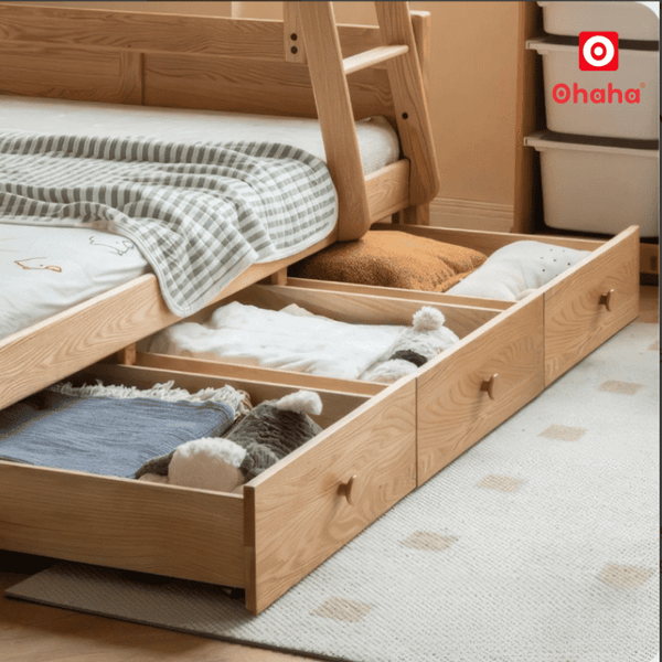 Giường tầng&nbsp;thông minh hiện đại OHAHA - GTTM063&nbsp;được thiết kế thông minh&nbsp;mà tiện dụng.