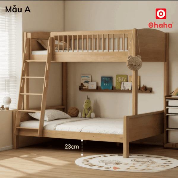Giường tầng thông minh&nbsp;hiện đại OHAHA - GTTM065&nbsp;được thiết kế thông minh&nbsp;mà tiện dụng