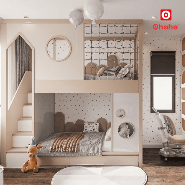 Giường tầng thông minh hiện đại OHAHA - GTTM073&nbsp;xu hướng 2026