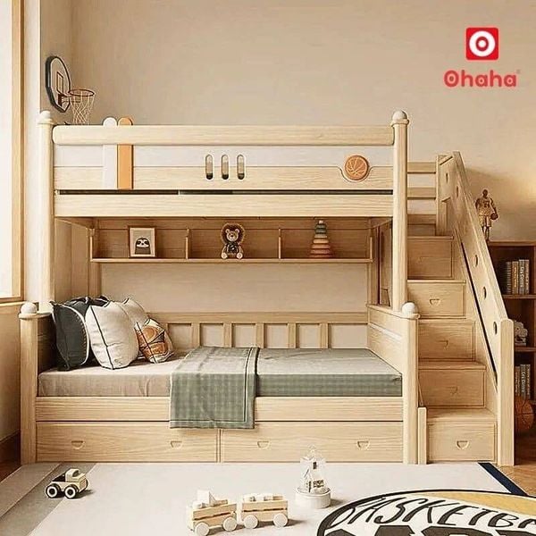 Ưu điểm của giường ngủ gỗ tự nhiên bền đẹp và chắc chắc