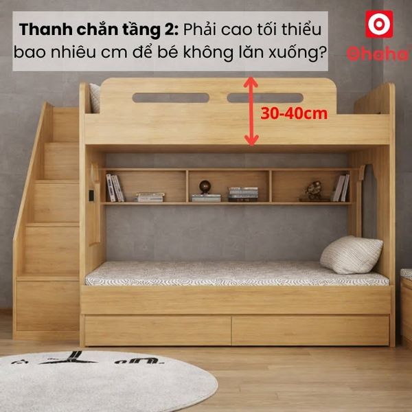 Tiêu chí an toàn khi chọn giường tầng cho bé trai
