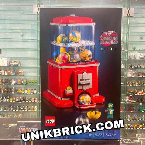 LEGO 21358 Ideas Minifigure Vending Machine Máy Bán Quà Tặng