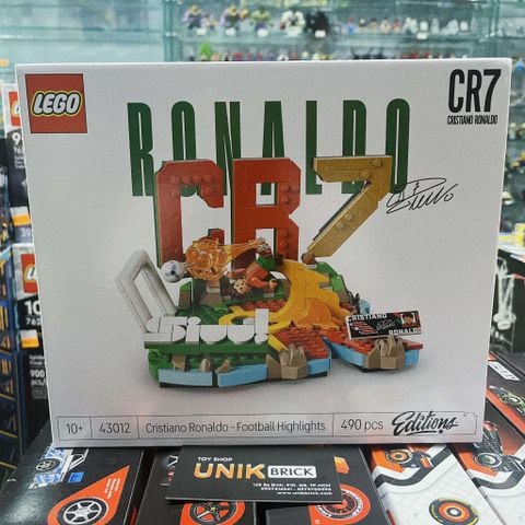 🔥 CR7 đã bước vào thế giới LEGO! 🔥