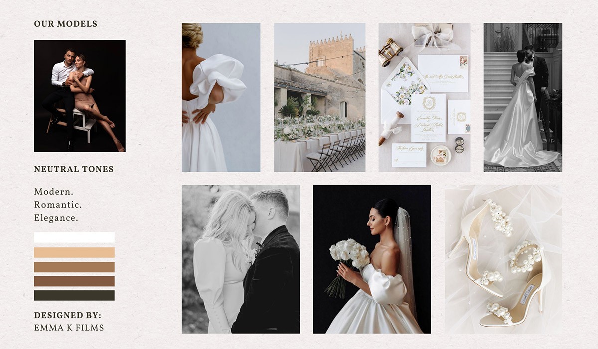 Wedding Moodboard: Xu hướng xây dựng concept cưới từ màu sắc, âm nhạc đến thiệp mời