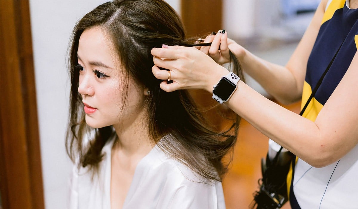 Makeup và tóc cưới – làm sao để bền đẹp cả ngày?