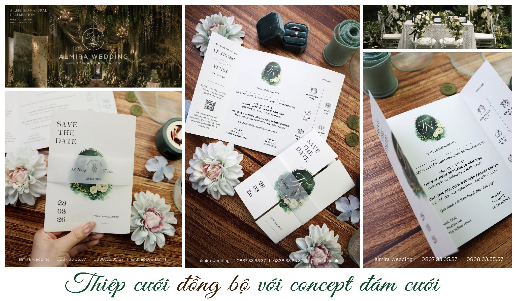 Thiệp Cưới Có Cần Đồng Bộ Với Concept Đám Cưới Không?