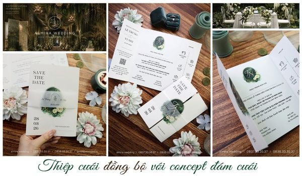 Thiệp Cưới Có Cần Đồng Bộ Với Concept Đám Cưới Không?