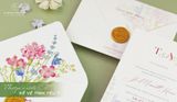 Một tấm thiệp cưới có thể kể được điều gì về tình yêu?