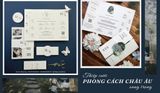 Xu Hướng Thiệp Cưới Phong Cách Châu Âu Sang Trọng