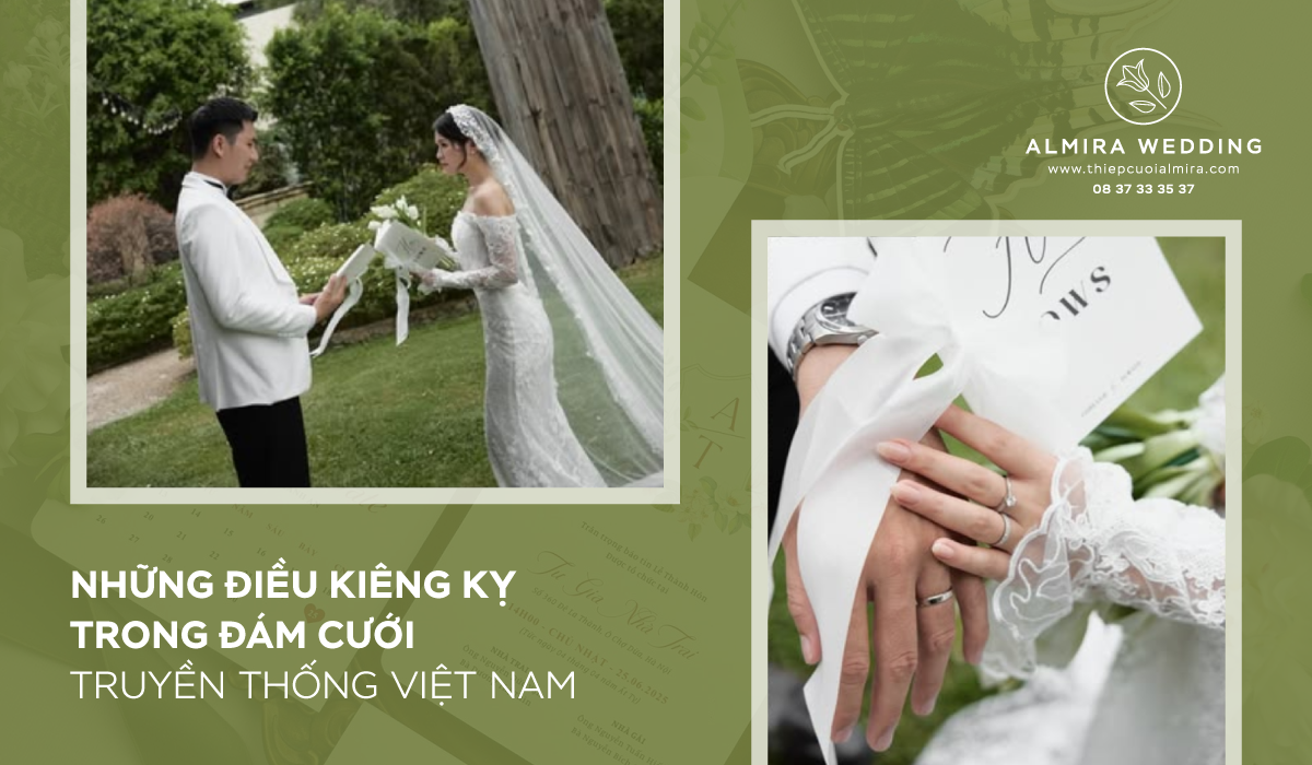 Những Điều Kiêng Kỵ Trong Đám Cưới Truyền Thống Việt Nam