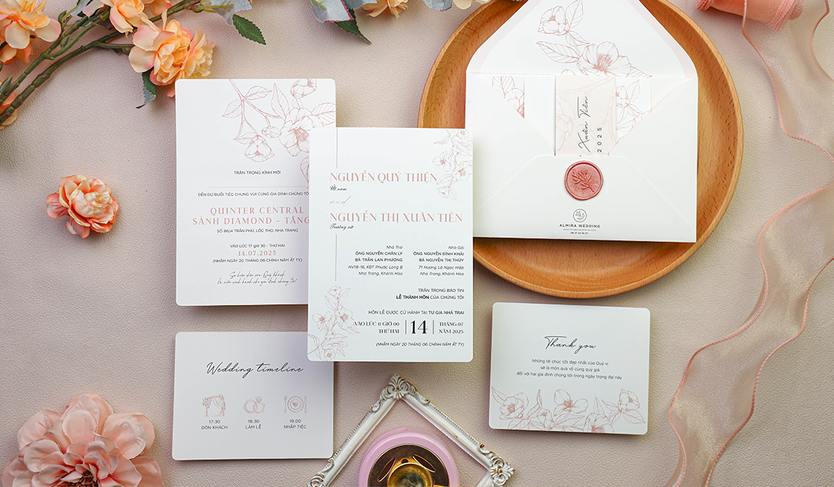 Thiệp rút – Almira Wedding