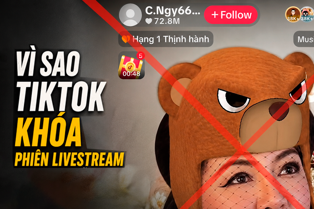 Vì sao TikTok khóa phiên livestream của bà Nguyễn Phương Hằng?