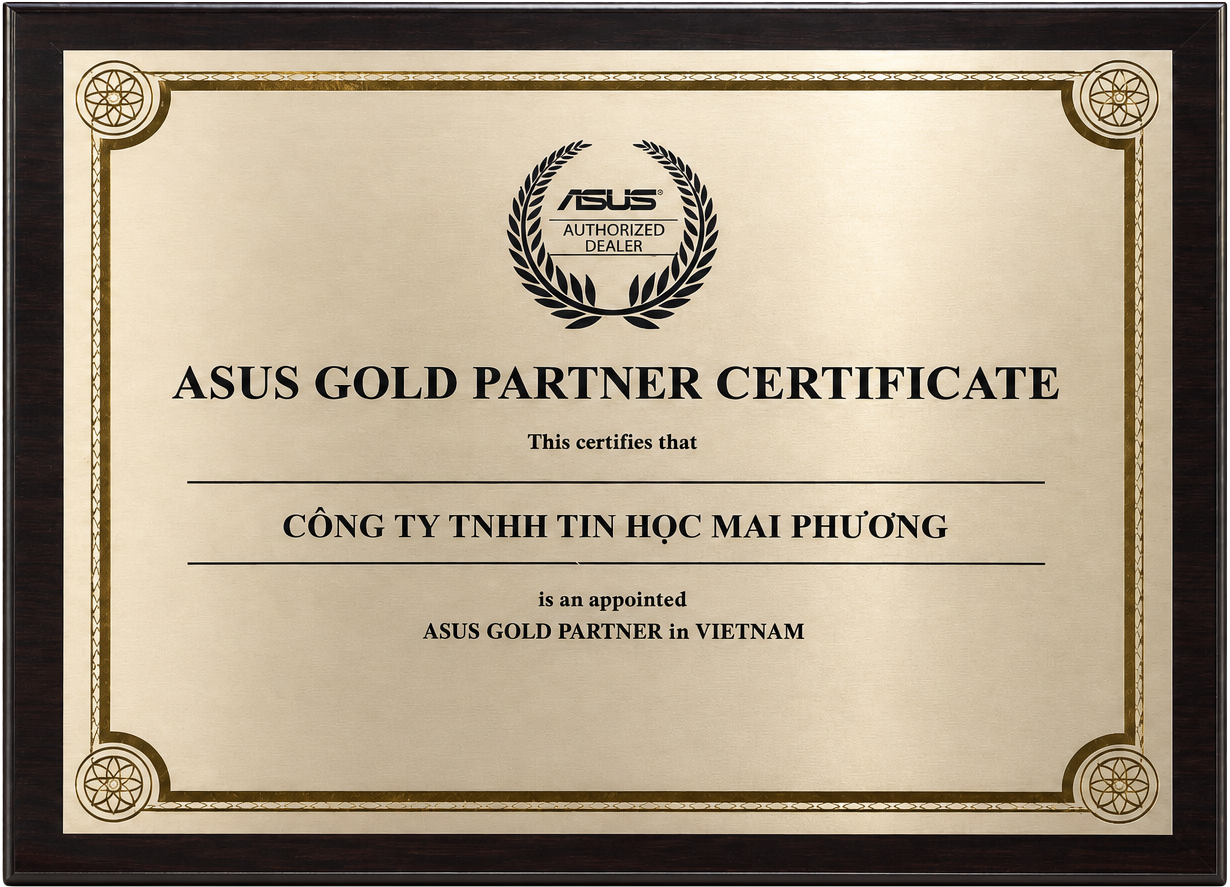 Mai Phương Computer Là ASUS Gold Partner Tại Việt Nam