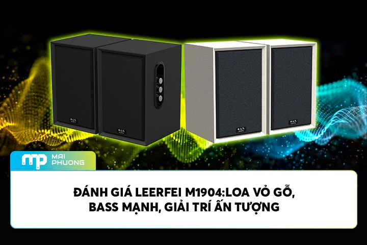 Đánh Giá Leerfei M1904: Loa Vỏ Gỗ, Bass Mạnh, Giải Trí Ấn Tượng