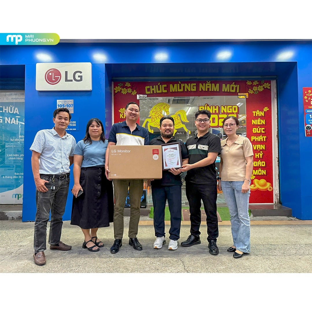 Mai Phương Computer và LG Hợp Tác Đầu Năm 2026
