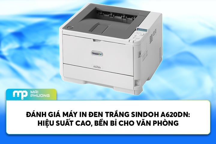 Đánh Giá Máy In Đen Trắng Sindoh A620DN: Hiệu Suất Cao, Bền Bỉ Cho Văn Phòng