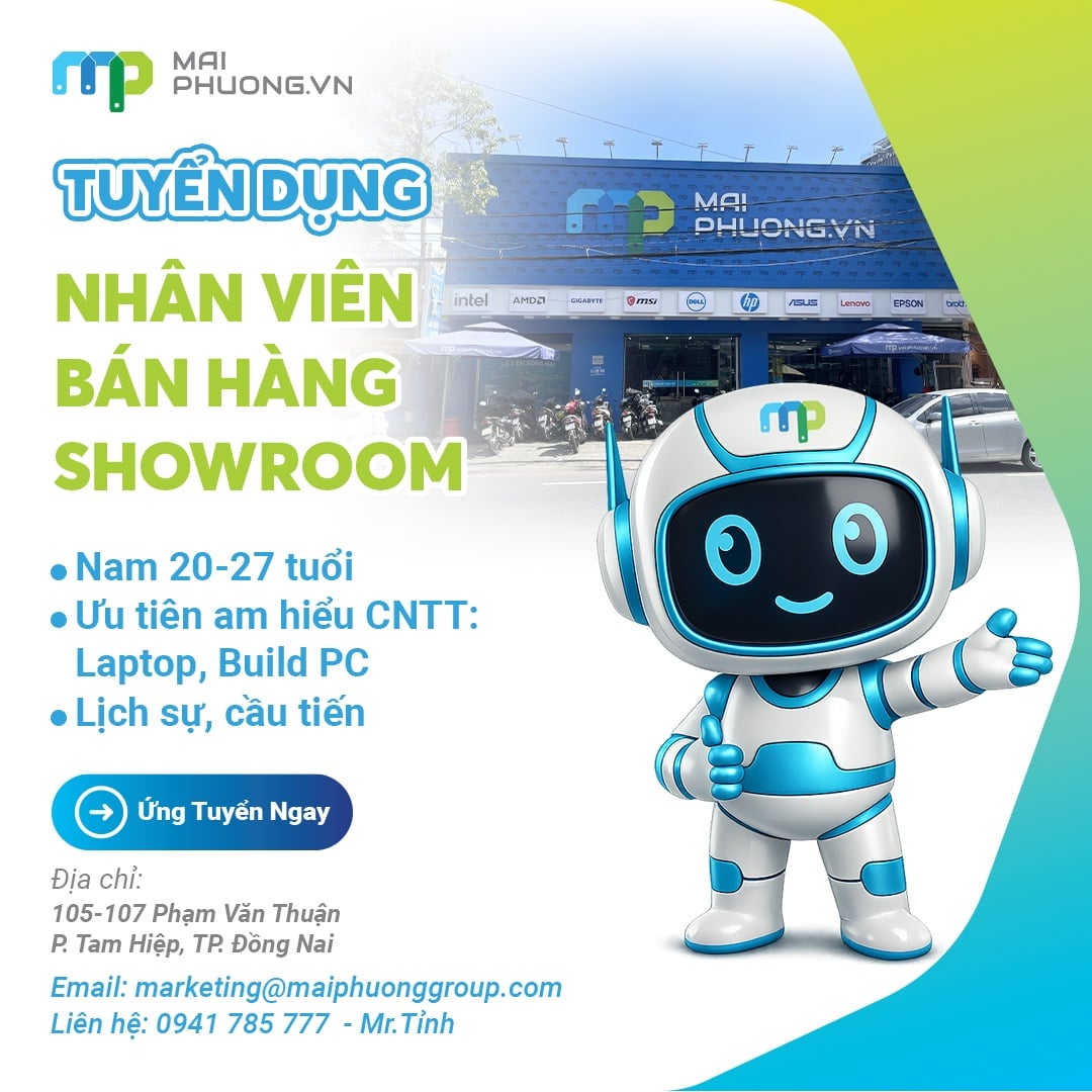 TUYỂN DỤNG NHÂN VIÊN BÁN HÀNG TẠI ĐỒNG NAI