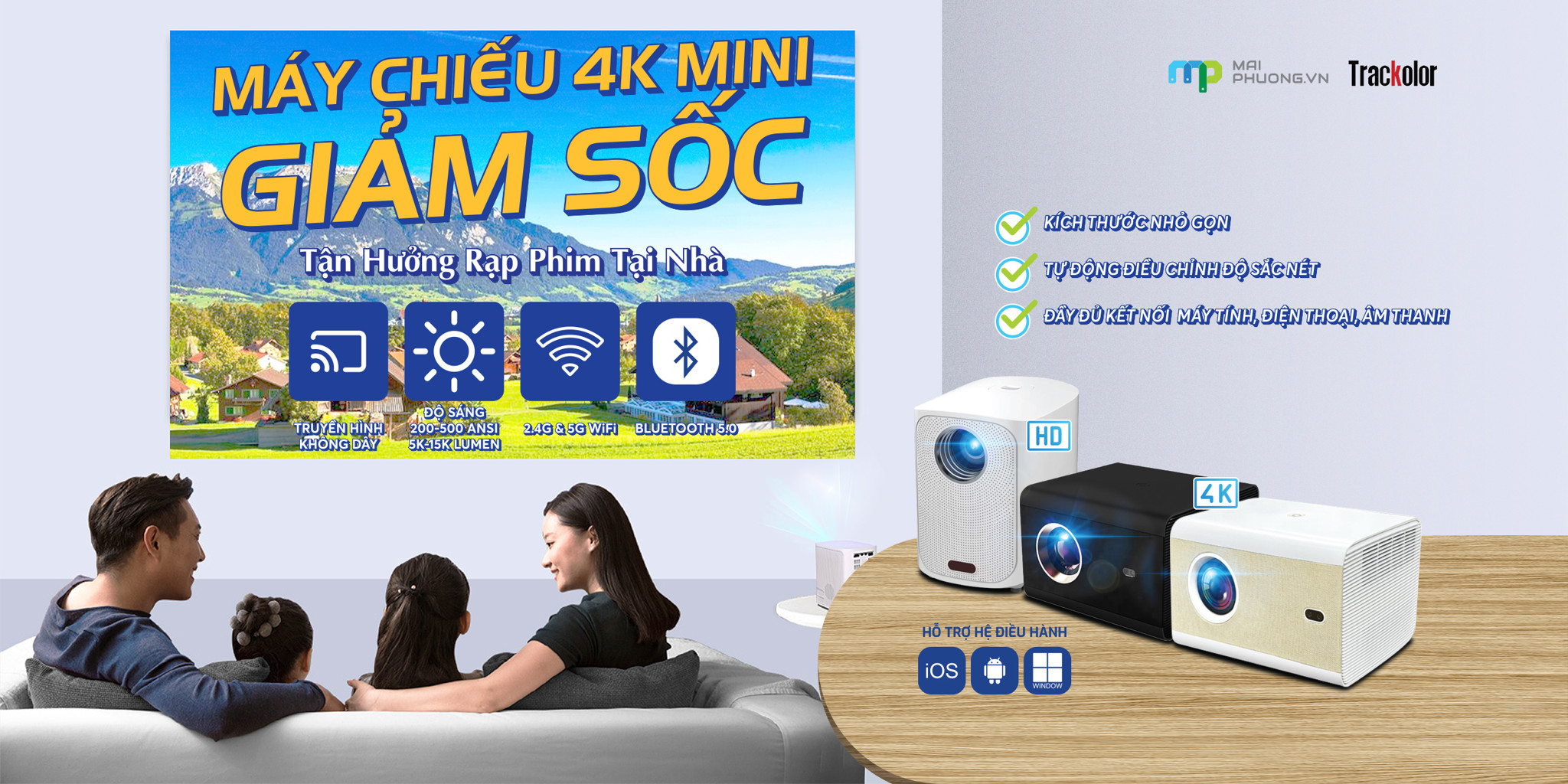 Máy Chiếu Trackolor