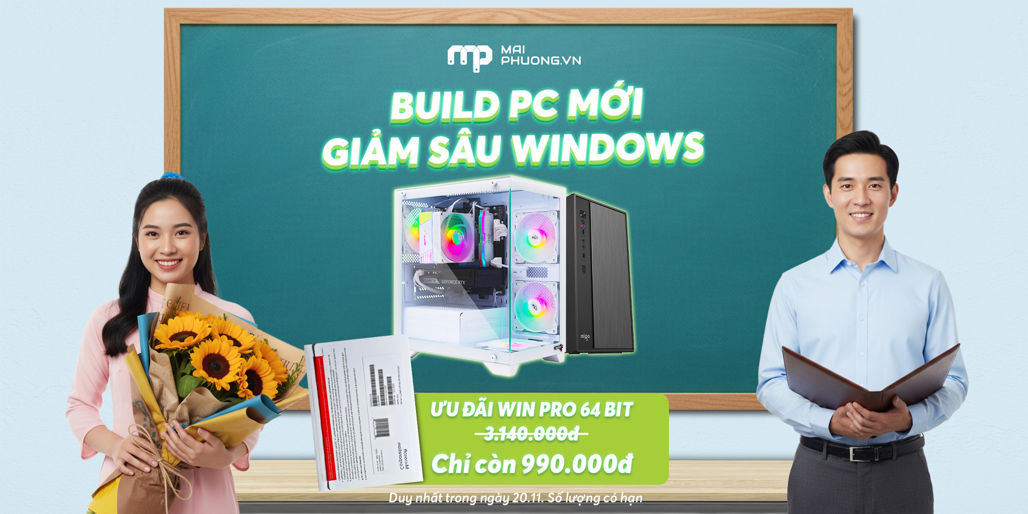 Khuyến Mãi Build PC 20/11/2025