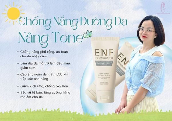 Kem chống nắng ENF The Skin Essentials SPF47 PA+++