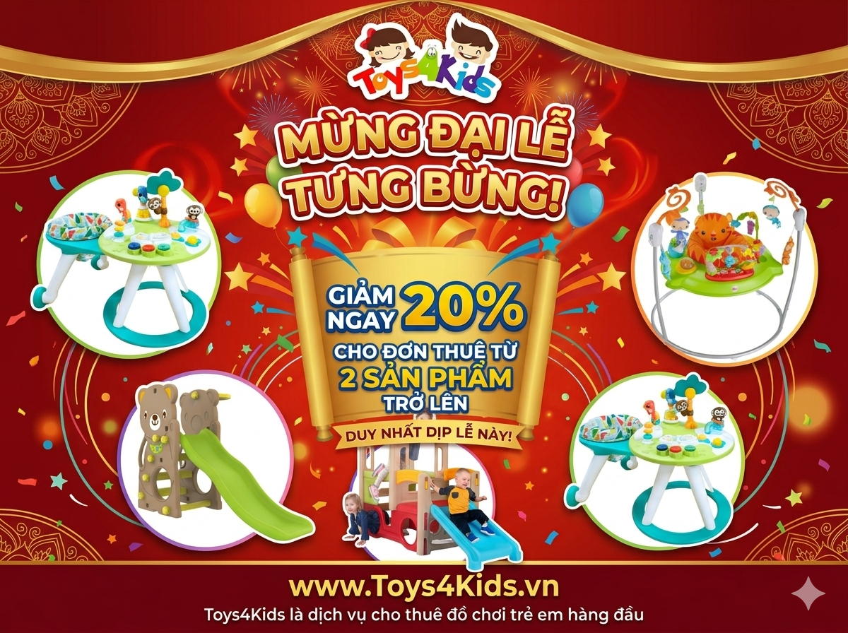 Mừng Đại Lễ 30/04 & 01/05
