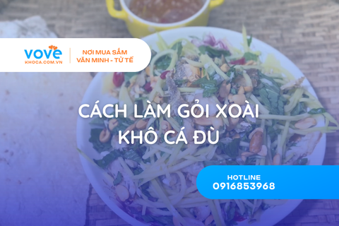 cach lam goi xoai kho ca du chua ngot gion ngon tai nha