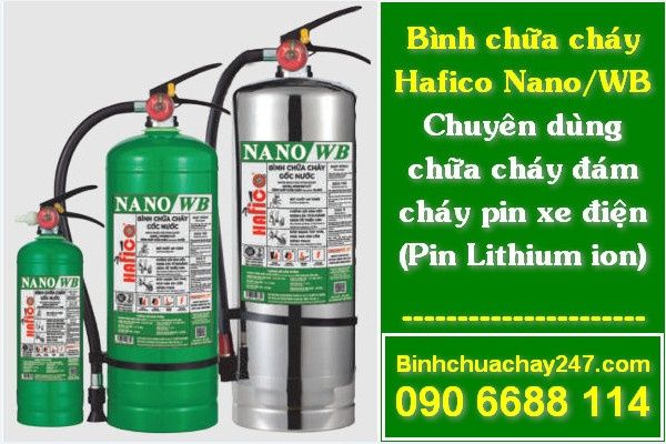 4 LÝ DO NÊN SỬ DỤNG BÌNH CHỮA CHÁY XE ĐIỆN (PIN LITHIUM ION) - KHÔNG THỂ BỎ QUA?