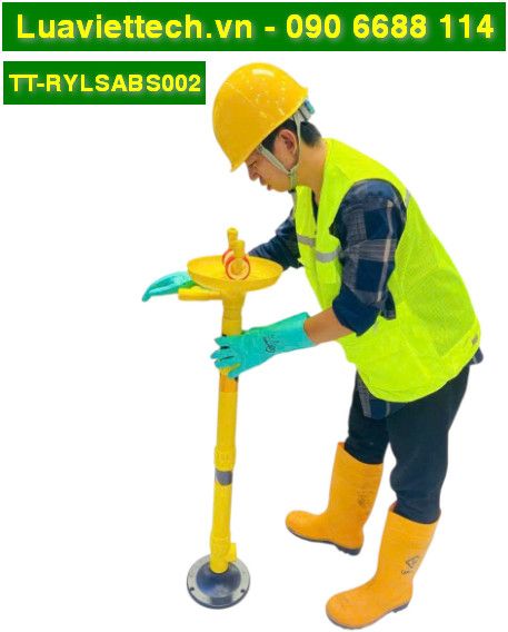 Bồn rửa mắt khẩn cấp chân đứng TT-RYLSABS002 nhựa ABS giá rẻ chính hãng đầy đủ hóa đơn vat