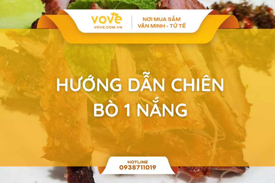 cach chien bo 1 nang gion ngoai mem trong khong bi dai kho