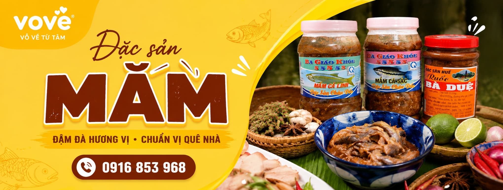 (Sỉ & Lẻ) Các Loại Mắm Đặc Sản | Giao Hàng Nhanh, Đóng Gói Kỹ