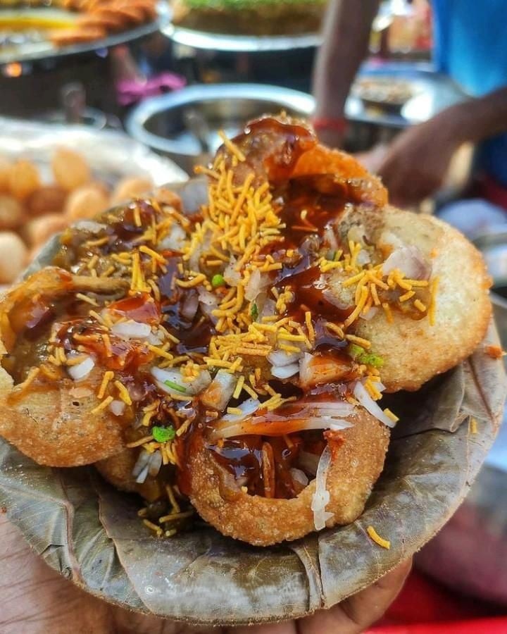 Sản phẩm bánh phồng Ấn Độ dùng chế biến bánh panu puri truyền thống