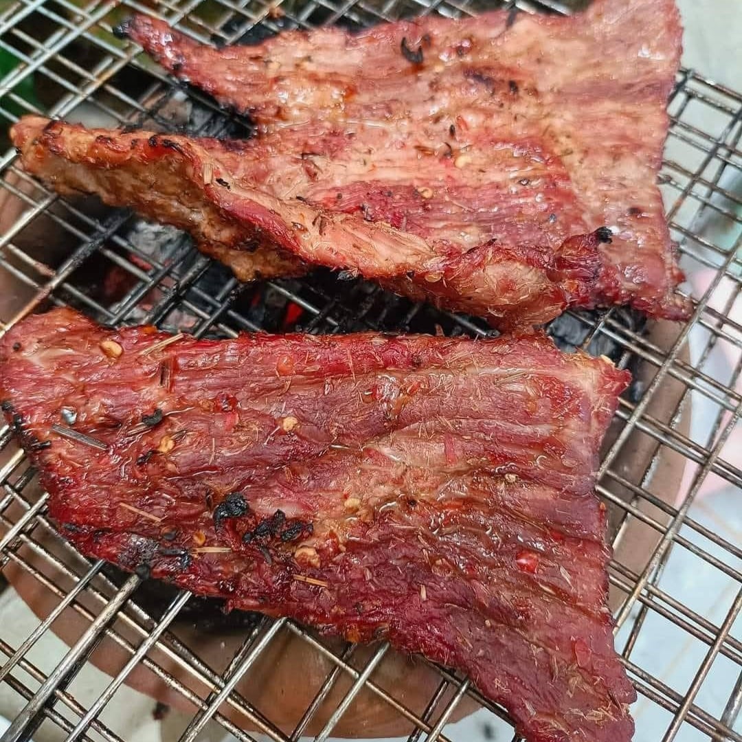 Hình ảnh bò 1 nắng hiệu Nguyệt Viên – đặc sản trứ danh Krông Pa Gia Lai