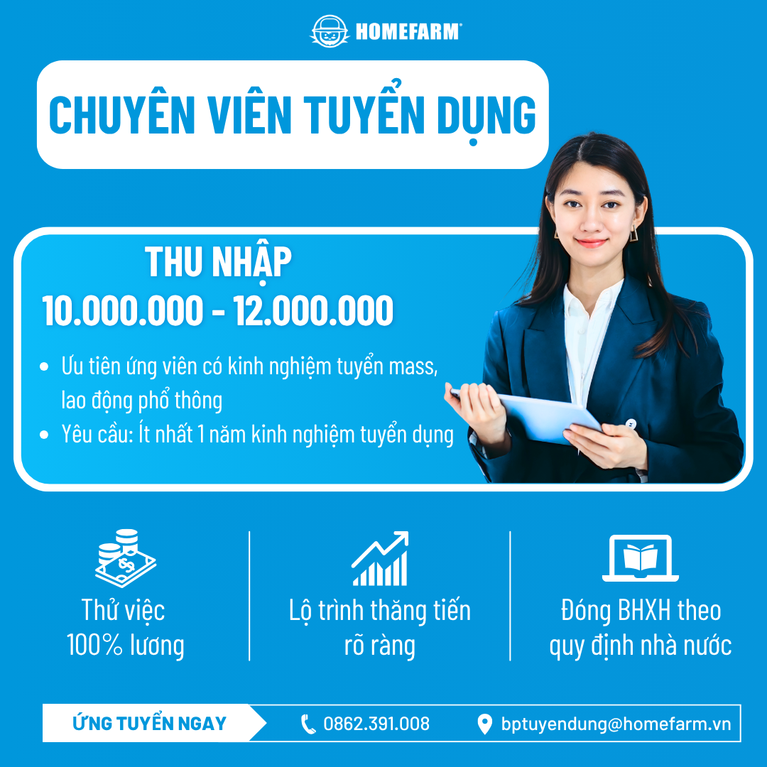 [HN] - Chuyên viên tuyển dụng