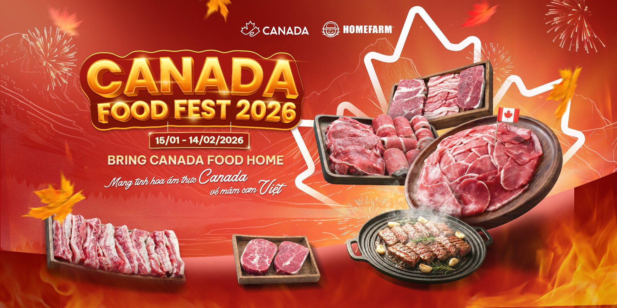 Bò Canada tại Homefarm – Tinh hoa chất lượng từ xứ sở lá phong