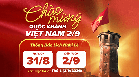 LỊCH NGHỈ LỄ 2/9 2026