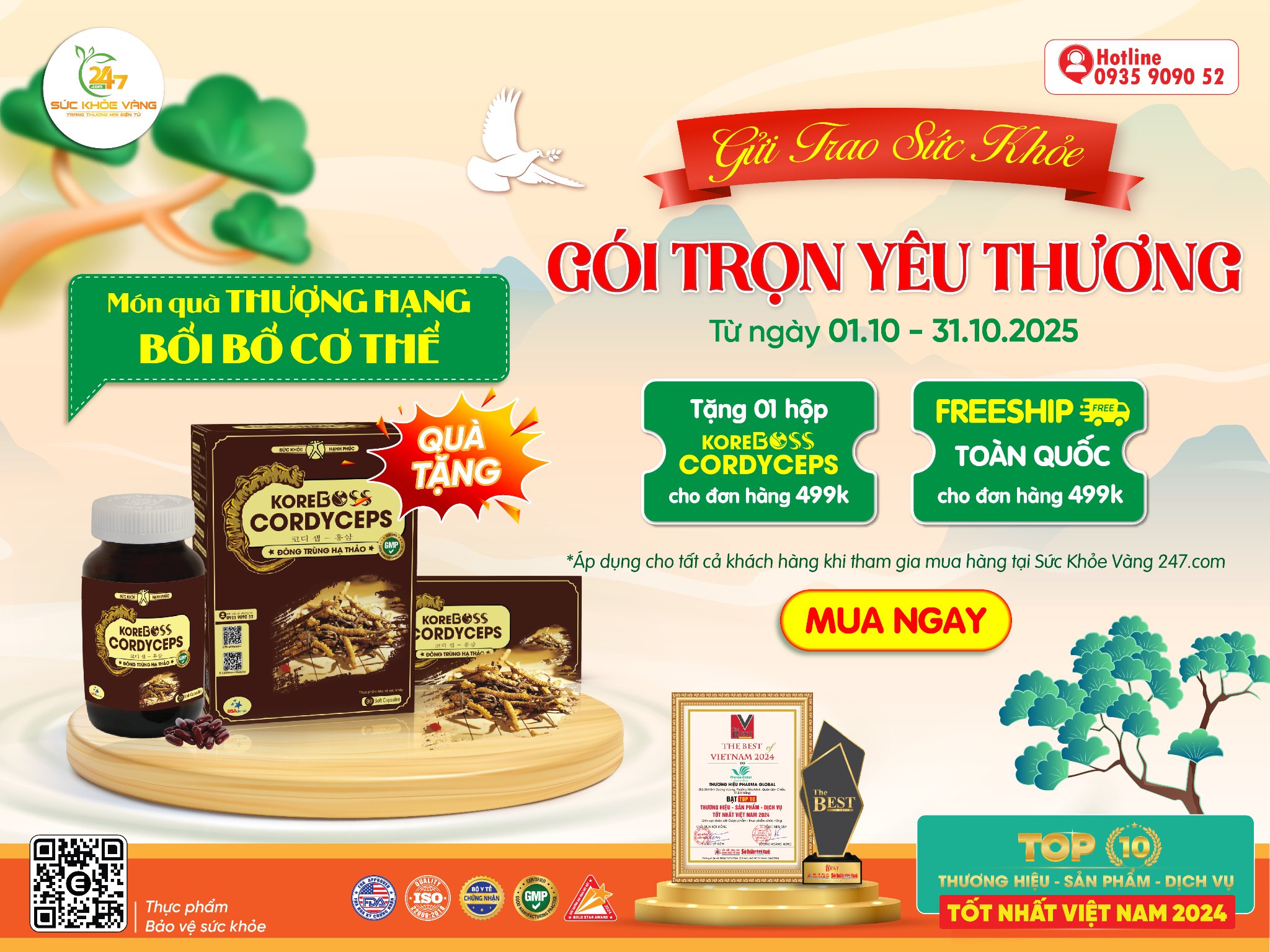 GỬI TRAO SỨC KHỎE - GÓI TRỌN YÊU THƯƠNG